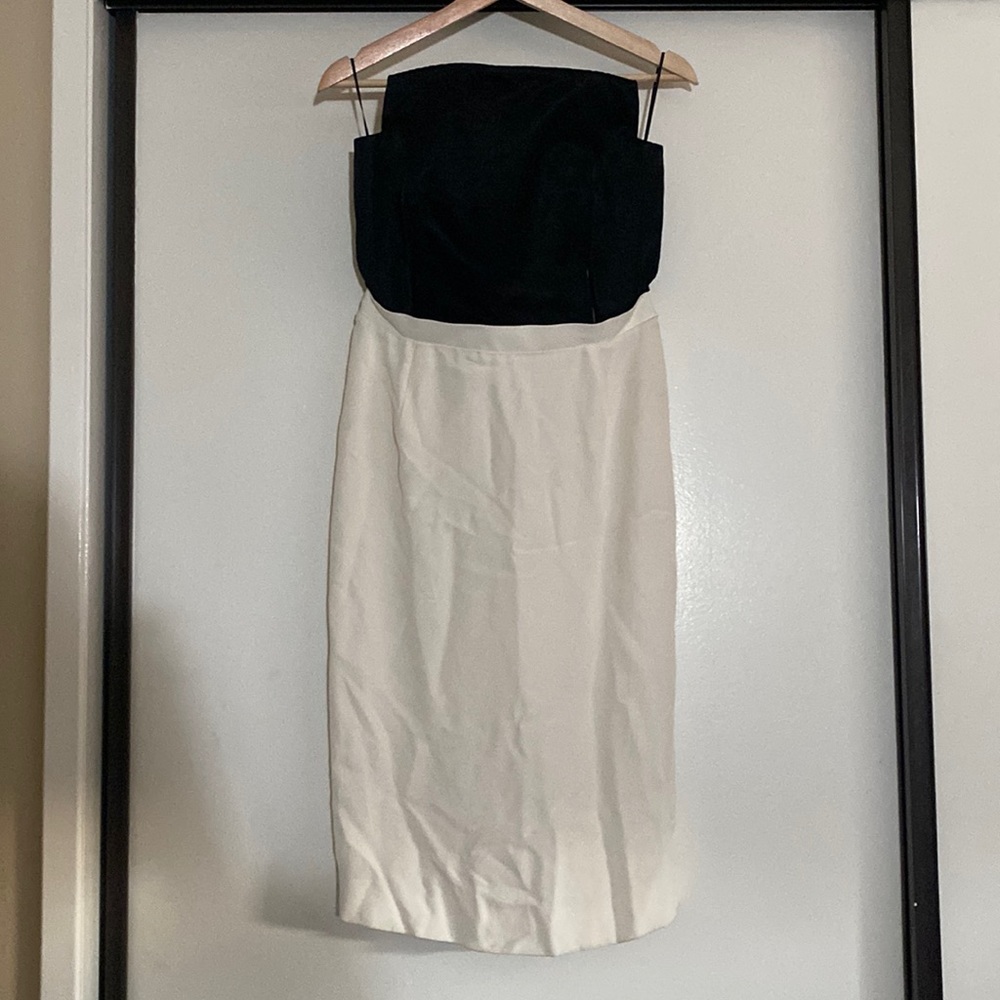 LANVIN Black and White Dress